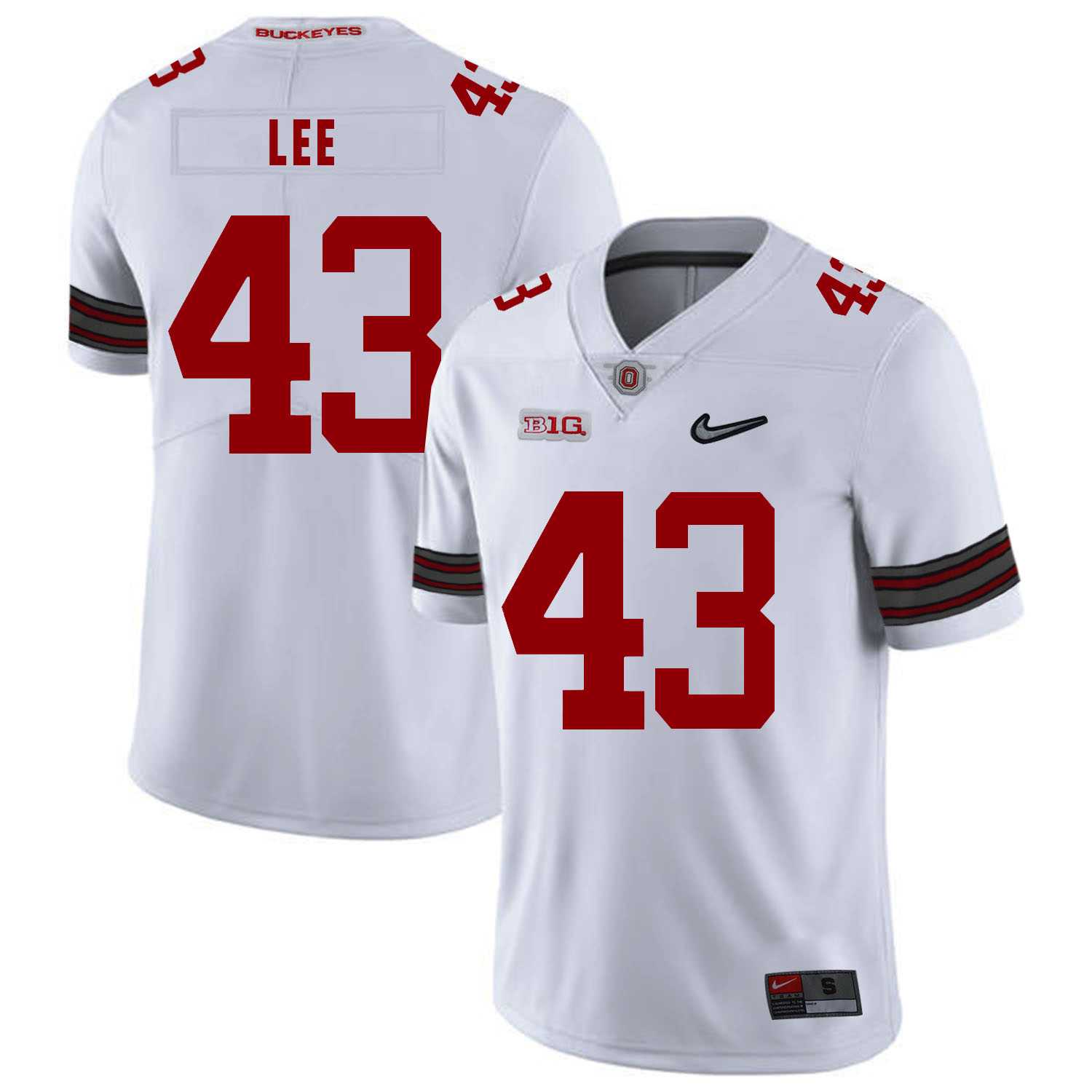 Ohio State Buckeyes 43 Darron Lee White Diamond Nike Logo College Football Jersey Dzhi,We sell and wholesale Ohio State Buckeyes 43 Darron Lee White Diamond Nike Logo College Football Jersey Dzhi on line form chian!